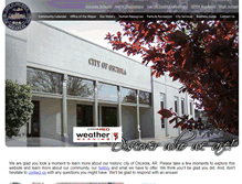 Tablet Screenshot of cityofosceolaar.com